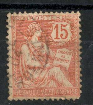 France 1900-1902 shield 15c