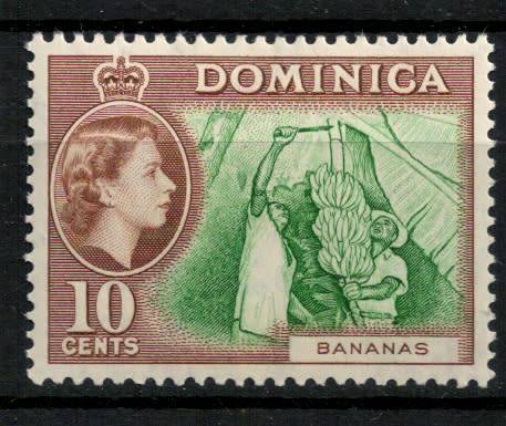 Dominica 1954 Queen Elizabeth