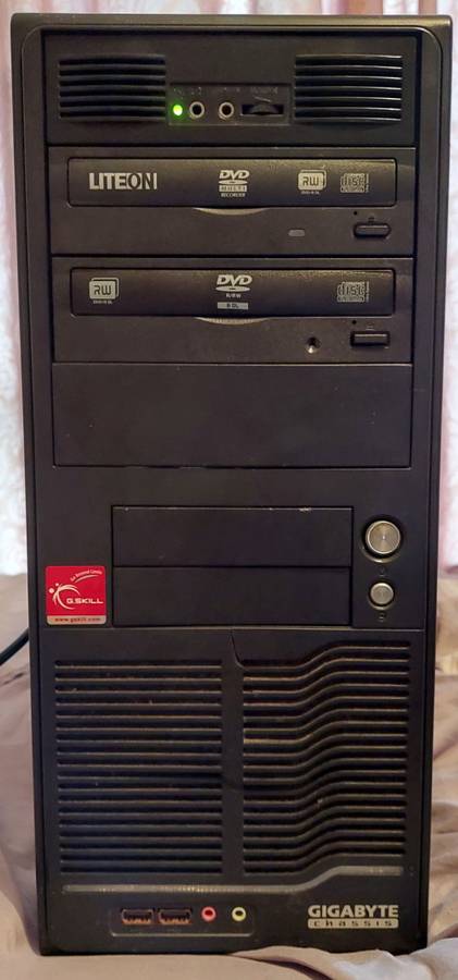 Gaming PC - Ryzen 5 1600, Gigabyte B450M Gaming, 16GB G.Skill 3000 MHz, GTX 960, 500W PSU, 128GB SSD