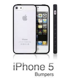 Bumper Frame TPU Silicone Case Protect for iPhone 5 with Aluminium Side Buttons " Free Shipping"