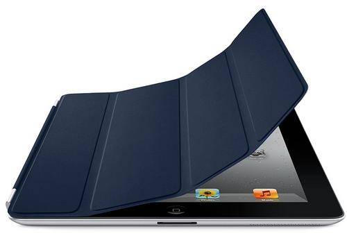 iPad 2 Smart Cover Polyurethane Leather in DARK BLUE