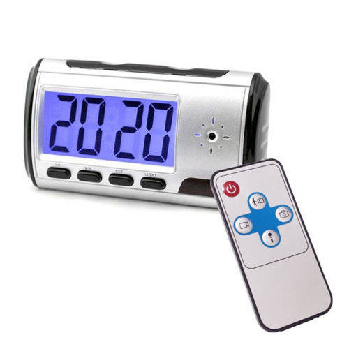 Spy Camera Digital Alarm Clock Hidden Camera