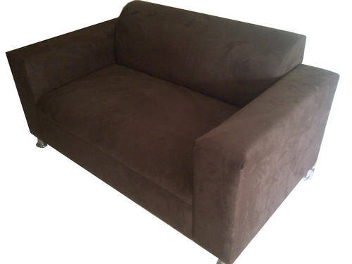 2 x chocolate brown couches *like new*