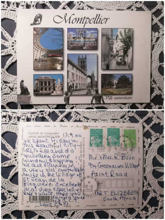 Post Card used