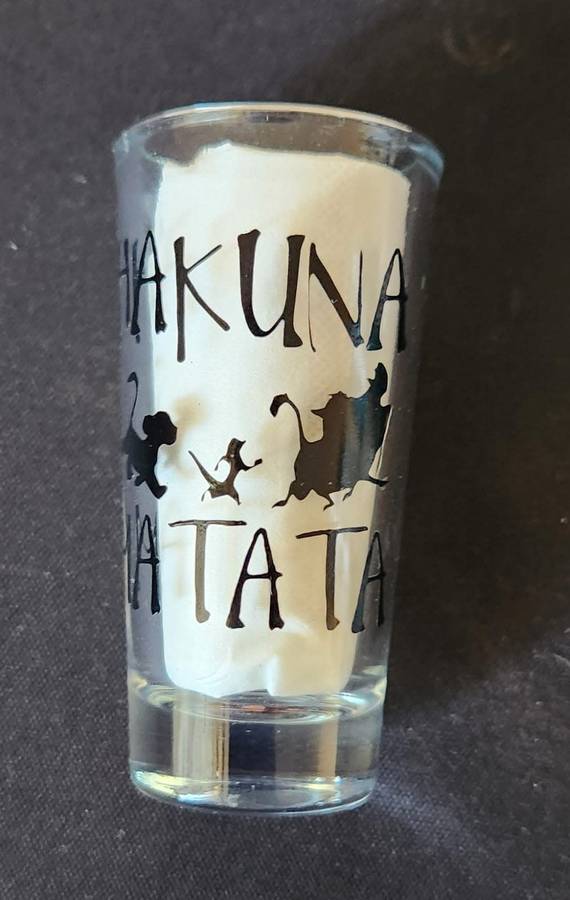 Personalized - Shot Glass Hakuna Matata