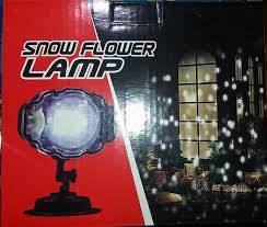 SNOW FLOWER LAMP WITH REMOTE