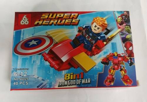 SUPER HERO BLOCK FIGURE