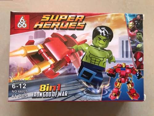 SUPER HERO BLOCK FIGURE