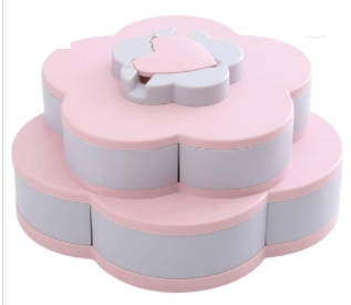 DOUBLE LAYER PETAL CANDY BOX