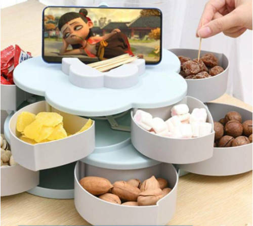 DOUBLE LAYER PETAL CANDY BOX