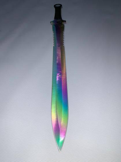 Rainbow Color Shortsword