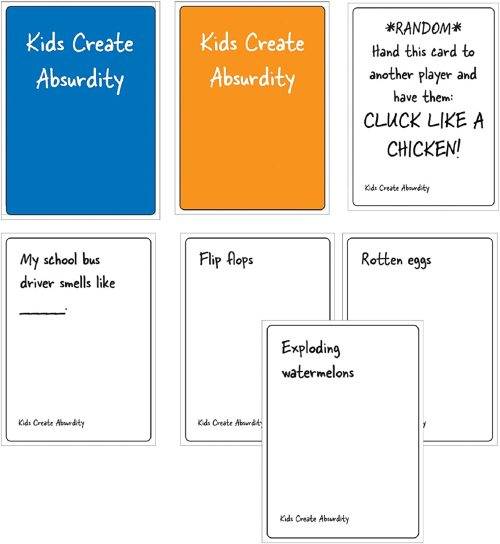 KIDS CREATE ABSURDITY