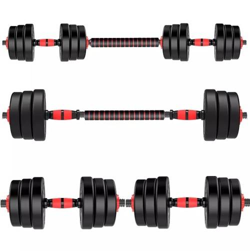 30KG ADJUSTABLE DUMBBELL WITH EXTENSION BAR