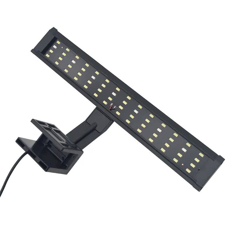 White+Blue 56 LED Aquarium Fish Tank Clip Light