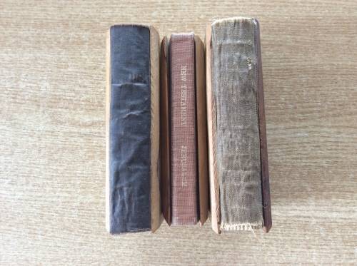 Lot of Three New Testamet Pocket Bibles .