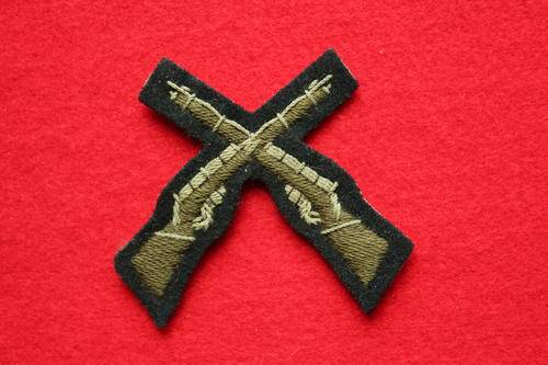 Rhodesian Embroidered Marksman arm badge
