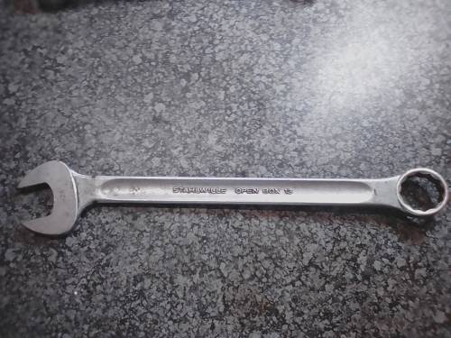 Stahlwille Open Box 13 Chrome Alloy Steel Made in Germany size 38 Spanner