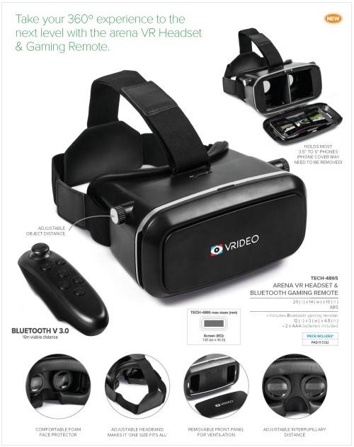 Arena Vr Headset (TECH-4865)