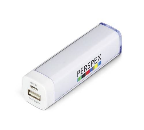 Capacity Power Bank - 2200mAh - White (TECH-4221)