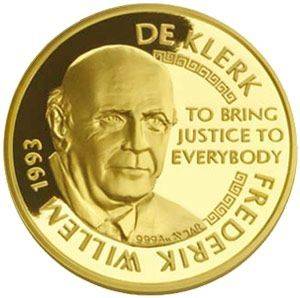 Mandela de Klerk 1Oz:  Mint of Norway