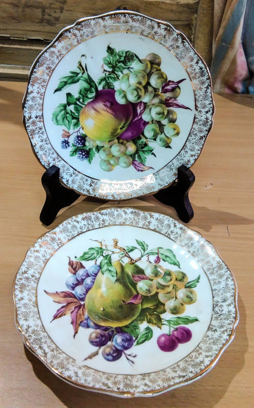 English fruit plates