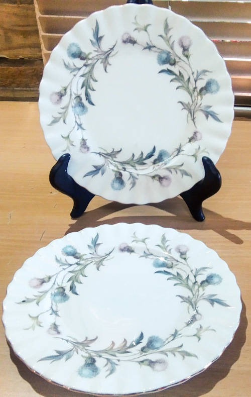 Royal albert brigadoon plates