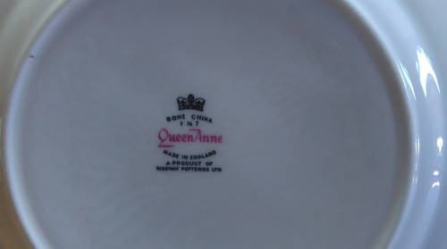 Queen anne plate