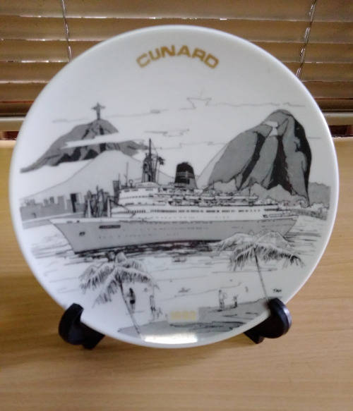 Norway jagafjord plate. Signed