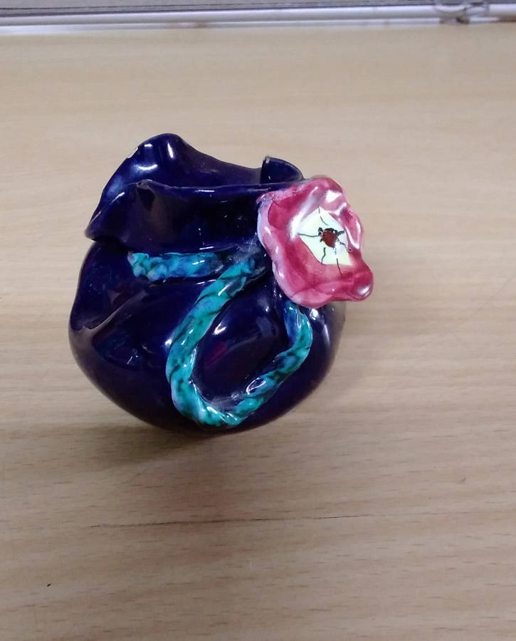 Small bag shape pottery