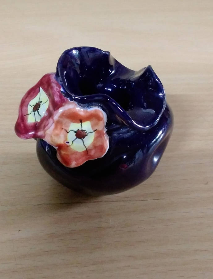 Small bag shape pottery