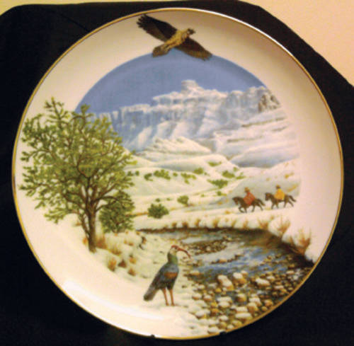 Heritage collectors plate