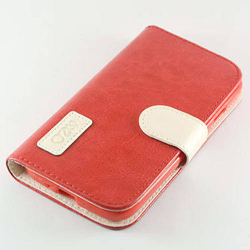 Neo Flip Case for Samsung Galaxy S4 (i9500) with Stand Feature, Dante Red Color