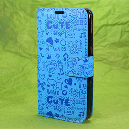 Carton Style, Cozzy Flip Case for Samsung Galaxy S4 (i9500) with Stand Feature