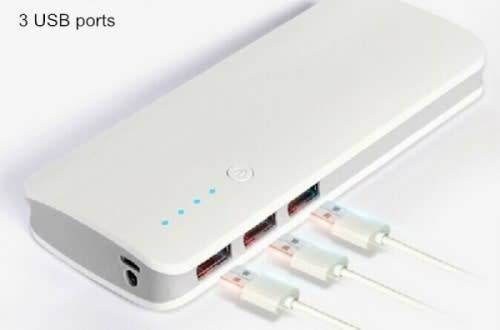 3 USB outport 20000MAH POWER BANK