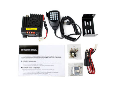Mini-8900 Dual Band Mobile Radio 25W/20W(VHF/UHF) 200CH With Antenna