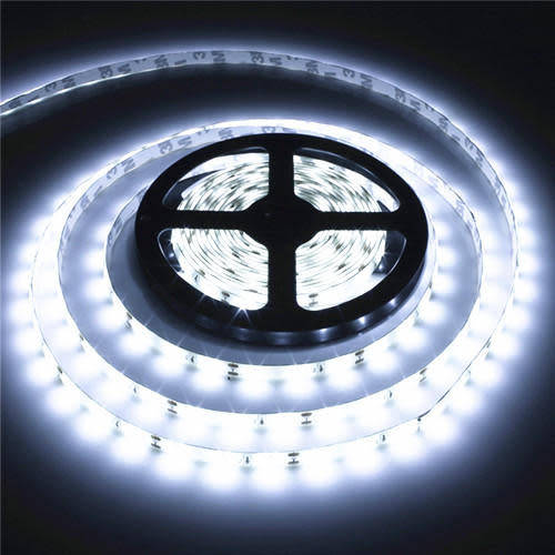White --5M 5050 Waterproof SMD LED Strip Light -without power adapter