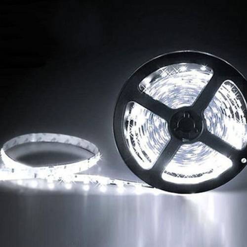 White --5M 5050 Waterproof SMD LED Strip Light -without power adapter