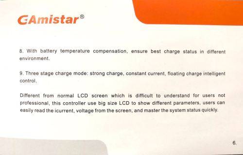 30 Amp Solar Charge Controller