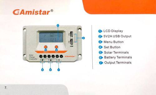 30 Amp Solar Charge Controller
