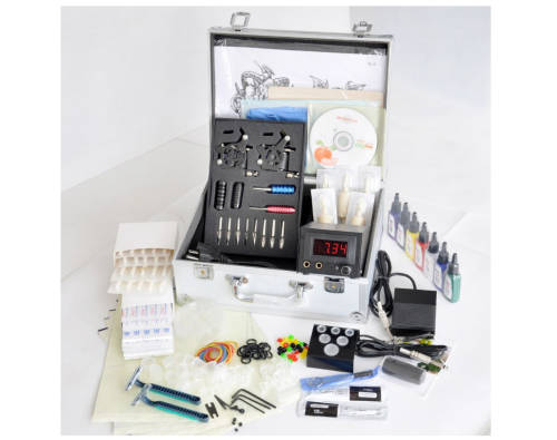 tattoo kits  2 - 2 Machines and Carry Case