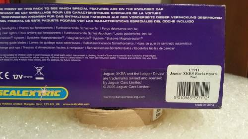 Scalextric  Jaguar XKRS