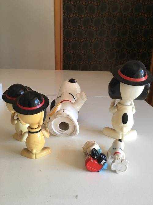 PEANUTS SNOOPY CHARACTERS GROUP X 6