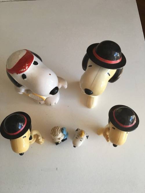 PEANUTS SNOOPY CHARACTERS GROUP X 6