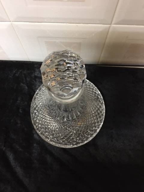 CRYSTAL SHIPS DECANTER