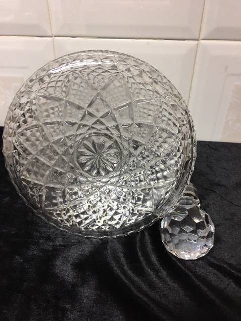 CRYSTAL SHIPS DECANTER