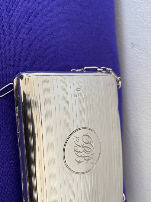 HALLMARK SILVER BIRMINGHAM 1938 PURSE