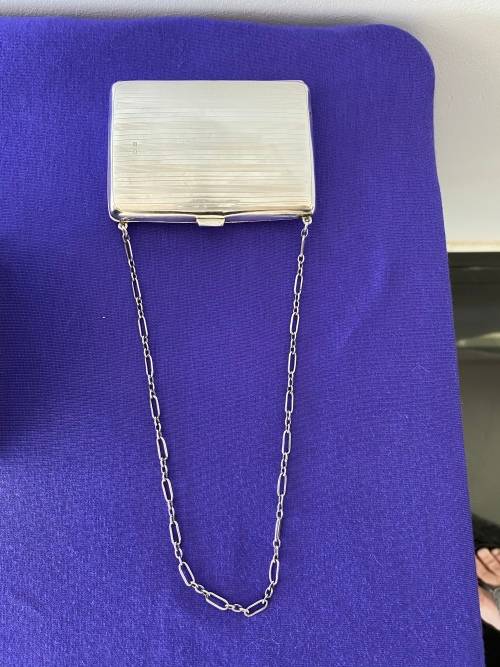 HALLMARK SILVER BIRMINGHAM 1938 PURSE