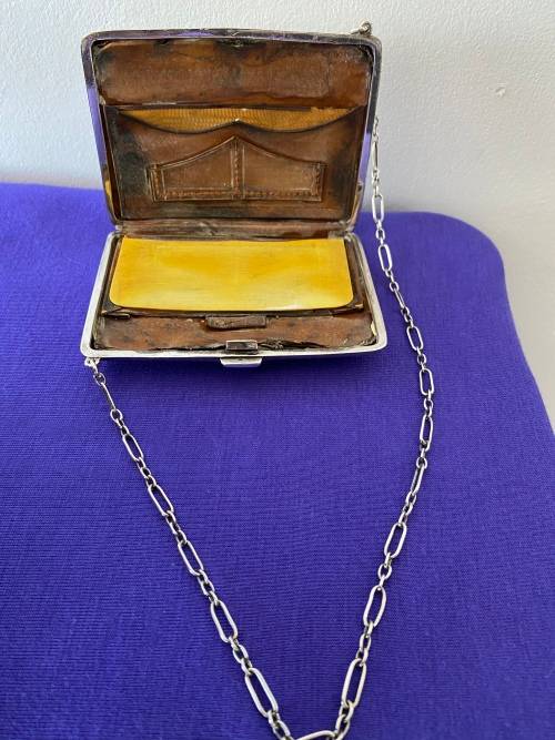 HALLMARK SILVER BIRMINGHAM 1938 PURSE