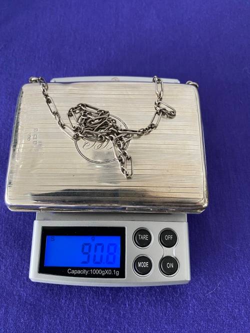 HALLMARK SILVER BIRMINGHAM 1938 PURSE