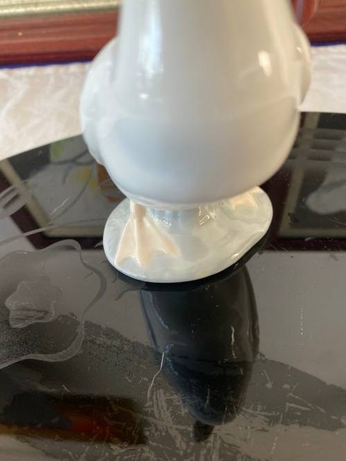 NAO STAMPED MADE IN SPAIN BY LLADRO D 9 11 EN PORCELAIN LARGE DUCK